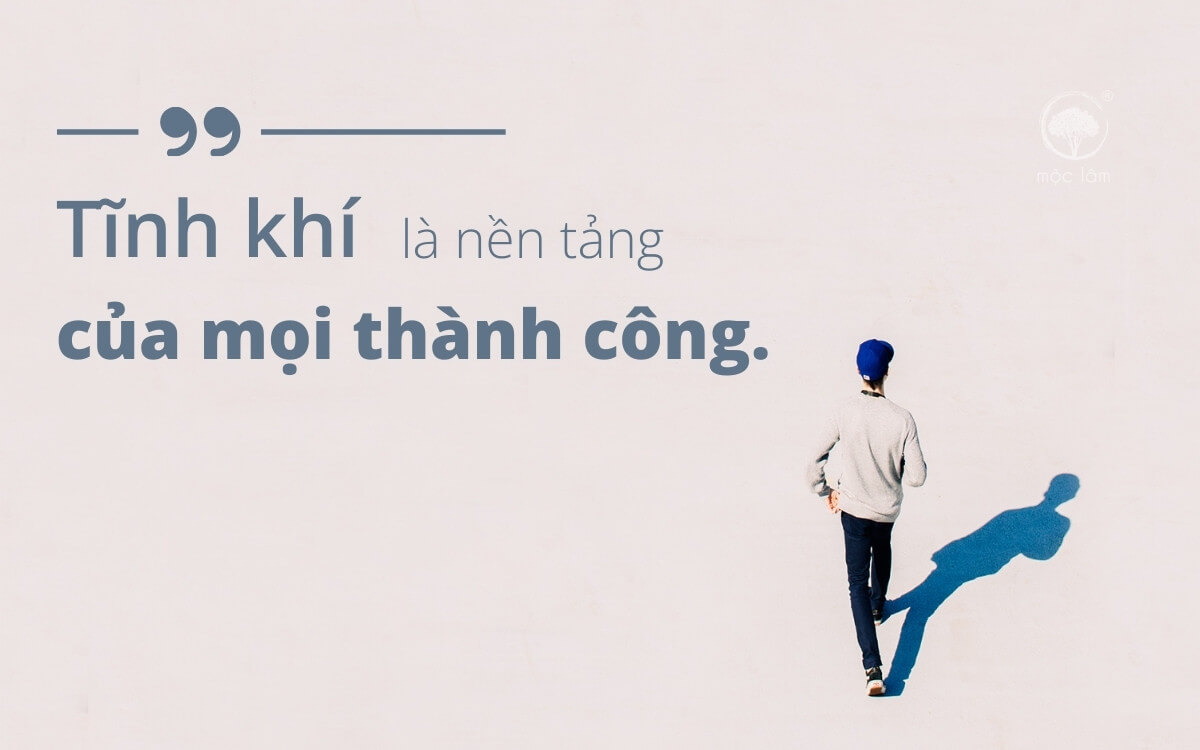 TĨNH KHÍ LÀ NỀN TẢNG CỦA THÀNH CÔNG