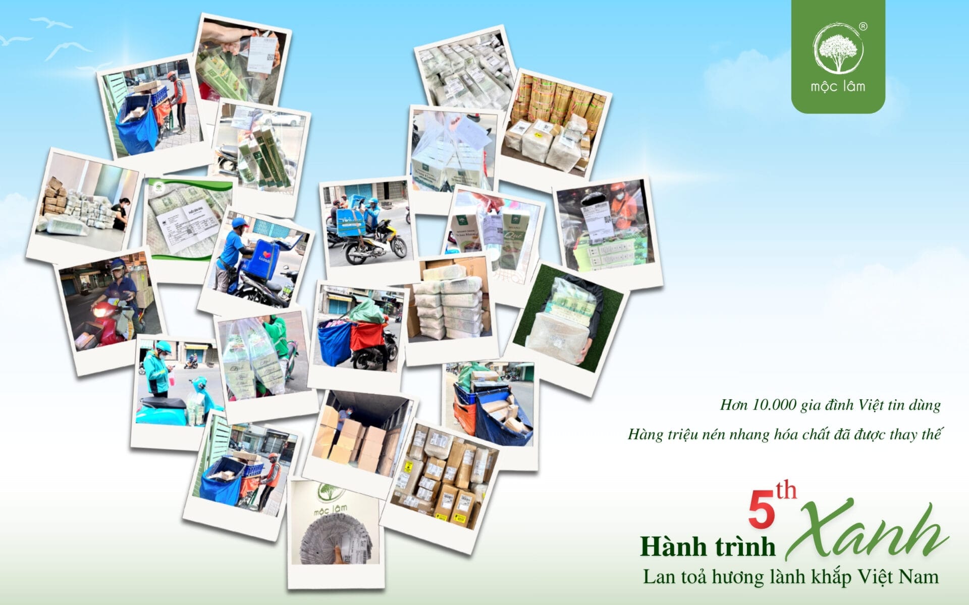 Nhang Mộc Lâm - Thương hiệu nhang sạch uy tín