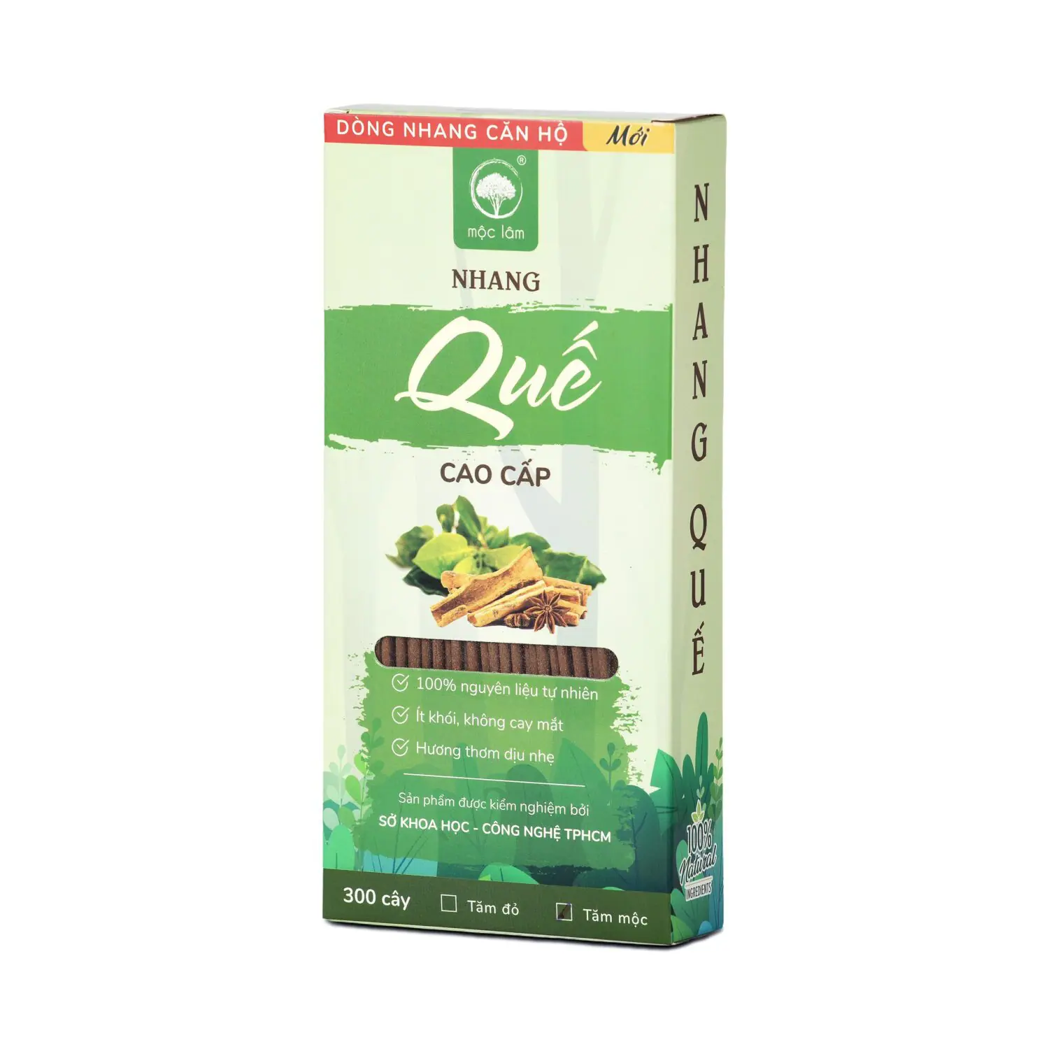Nhang Quế Cao Cấp chuyên cho chung cư - nhang không hóa chất, thành phần tự nhiên