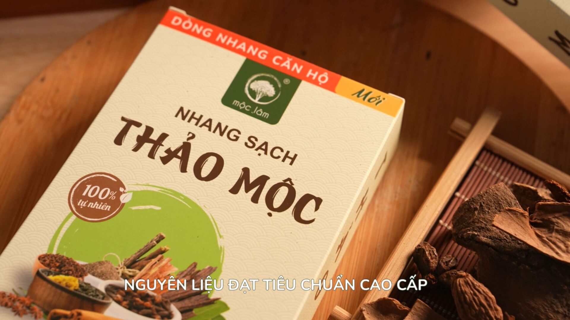 Nhang Thảo Mộc của Mộc Lâm có thành phần nguyên liệu đạt tiêu chuẩn cao cấp