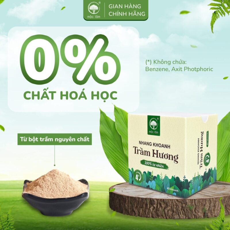 Nhang khoanh trầm Hương 4 giờ dòng cao cấp thư giãn, ít khói chuyên dùng cho phòng máy lạnh từ nhang mộc lâm