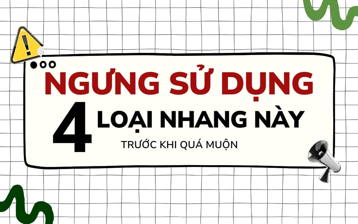 Ngưng sử dụng 4 loại nhang này ngay!