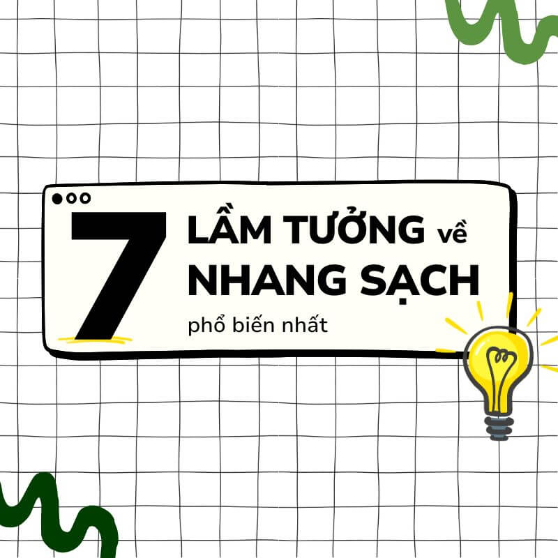 7 LẦM TƯỞNG SAI LẦM VỀ NHANG SẠCH BẠN CẦN BIẾT