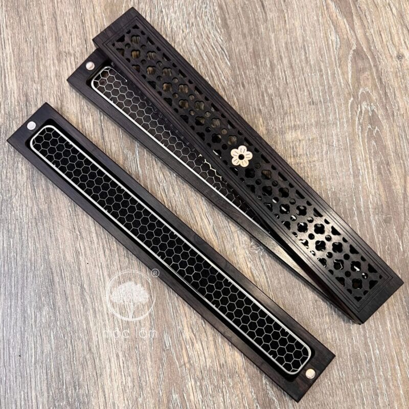 Tấm lót chống cháy Inox cho hộp đốt trầm không tăm thay thế tấm lót cacbon thông thường, Inox chất lượng cao - sang trọng