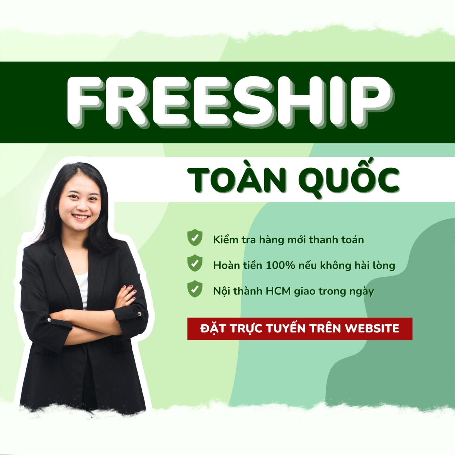 Nhang Mộc Lâm freeship toàn quốc, nội thành Hồ Chí Minh nhận hàng trong ngày