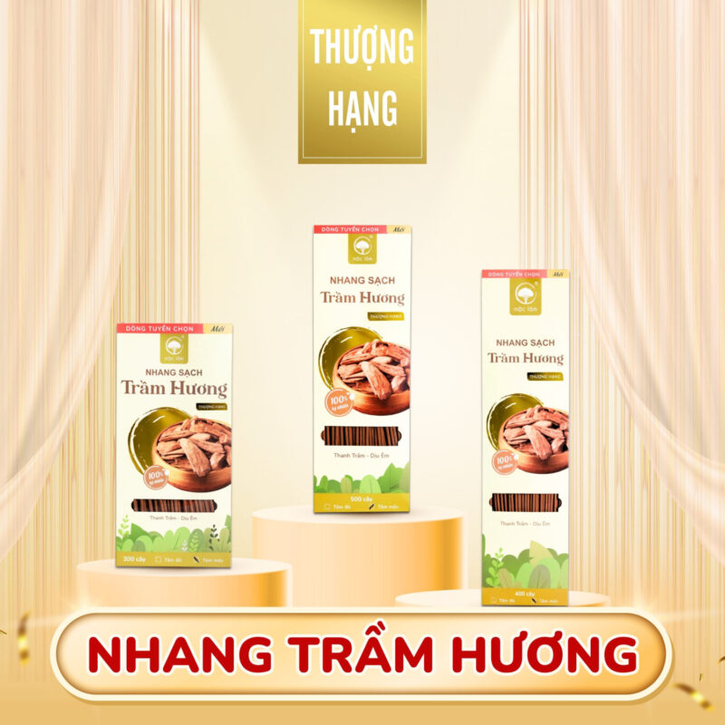 NHANG TRẦM HƯƠNG THƯỢNG HẠNG - DÒNG TUYỂN CHỌN CỦA NHANG MỘC LÂM