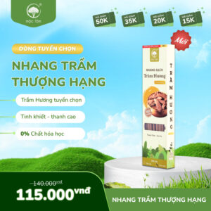NHANG TRẦM HƯƠNG THƯỢNG HẠNG - DÒNG TUYỂN CHỌN CỦA NHANG MỘC LÂM