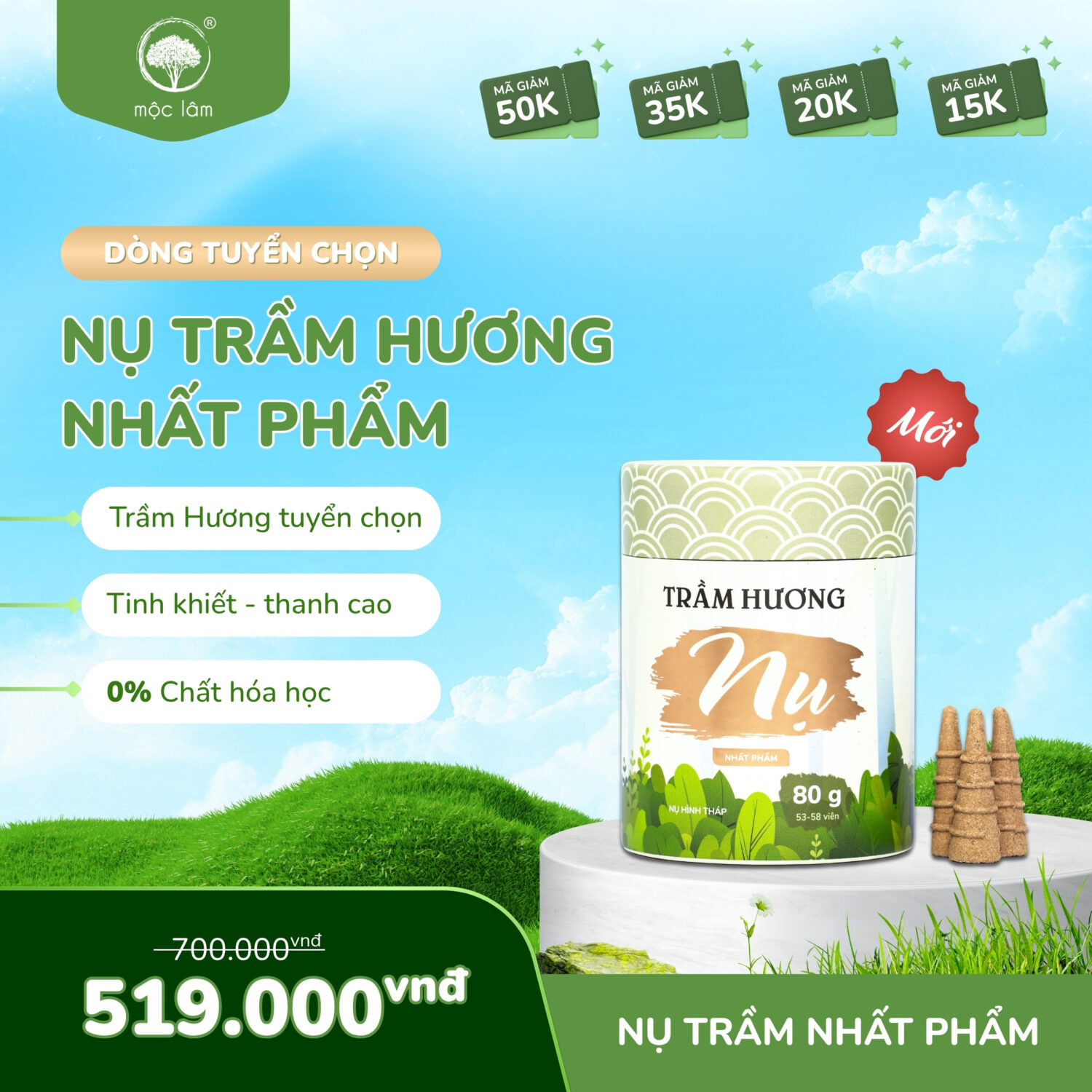 nụ trầm hương nhất phẩm - tinh hoa trầm hương