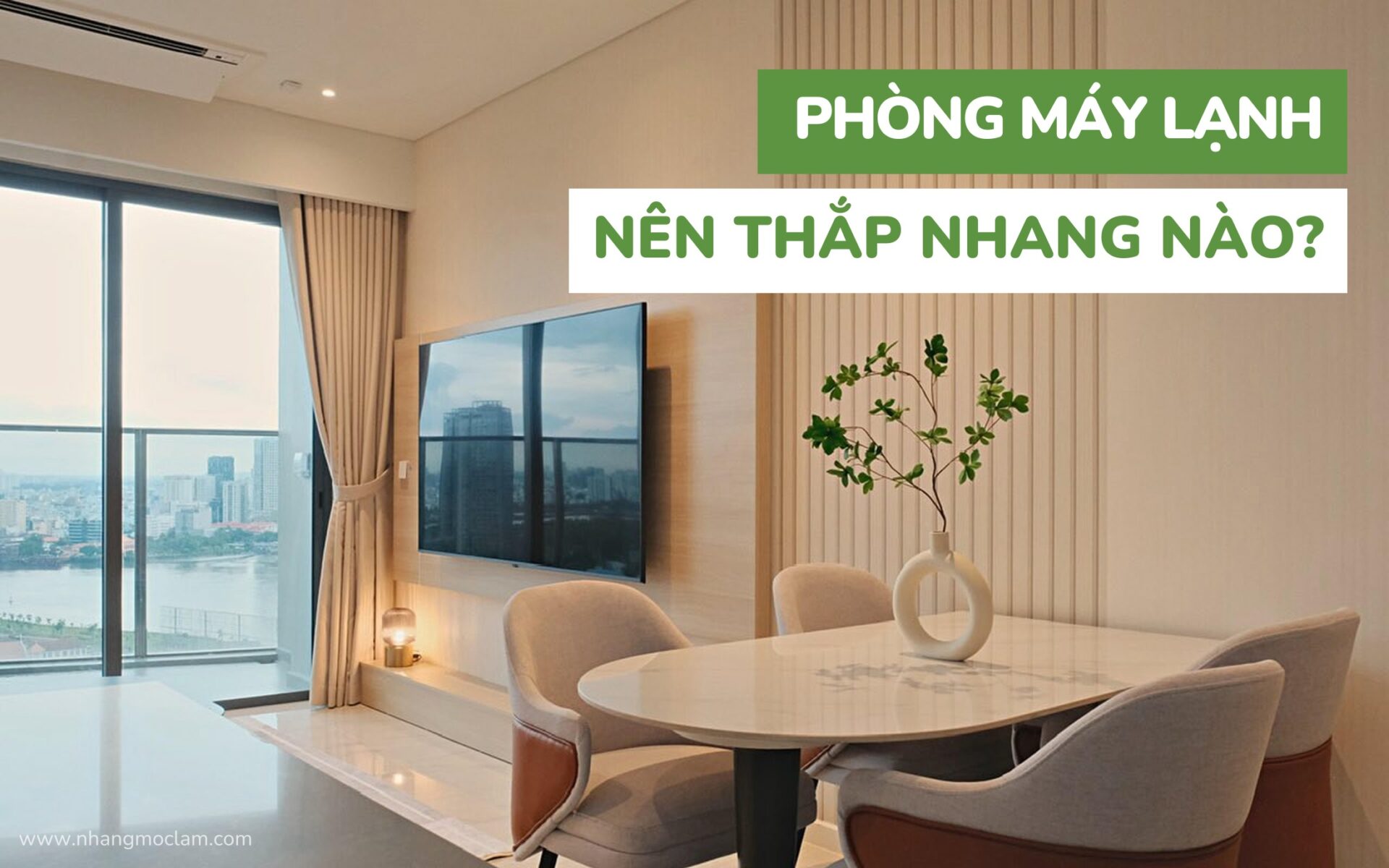 Đốt nhang trong phòng máy lạnh nên chọn loại nào? Mộc Lâm gợi ý