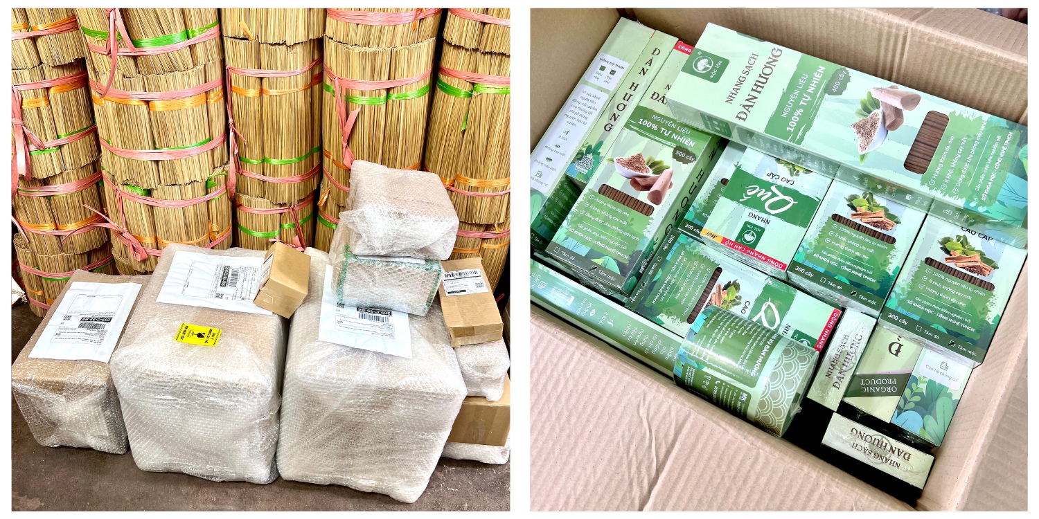 Khách hàng tin tưởng lựa chọn Nhang Mộc Lâm - Thương hiệu nhang sạch uy tín