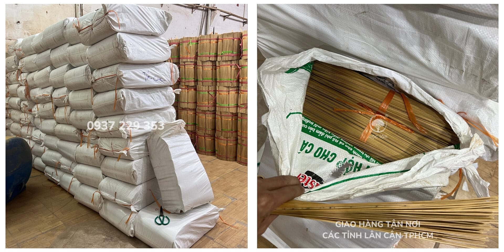 Giá tăm nhang luôn cạnh tranh - chất lượng ổn định